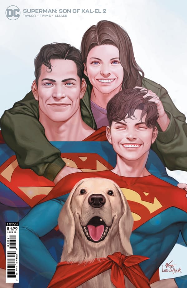 Cover image for SUPERMAN SON OF KAL-EL #2 CVR B INHYUK LEE CARD STOCK VAR