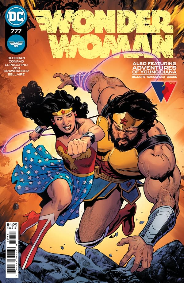 Cover image for WONDER WOMAN #777 CVR A TRAVIS MOORE