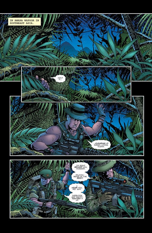 Interior preview page from GI JOE A REAL AMERICAN HERO #285 CVR A GRIFFITH