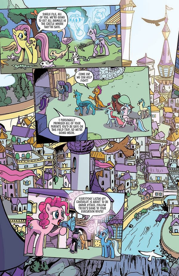 Interior preview page from MY LITTLE PONY FRIENDSHIP IS MAGIC #101 CVR A PRICE