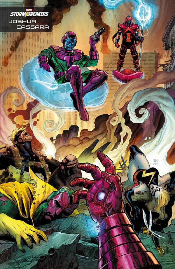 Cover image for KANG THE CONQUEROR #1 (OF 5) CASSARA STORMBREAKERS VAR