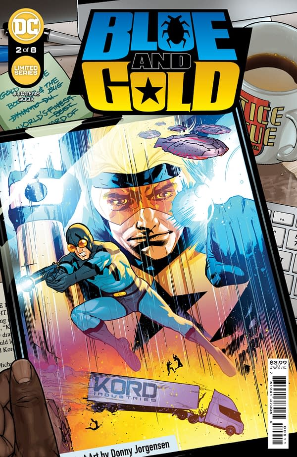 Cover image for BLUE & GOLD #2 (OF 8) CVR A RYAN SOOK