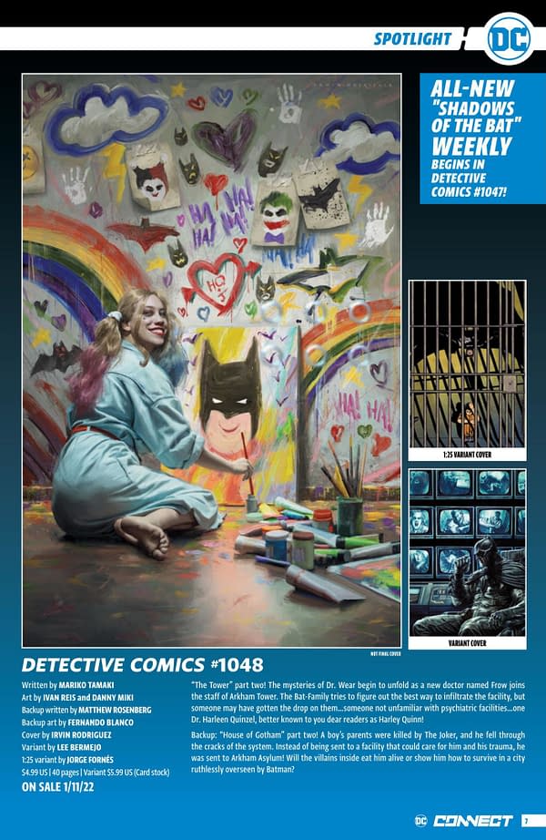 DC Comics December 2021 Solicits & Solicitations In Full