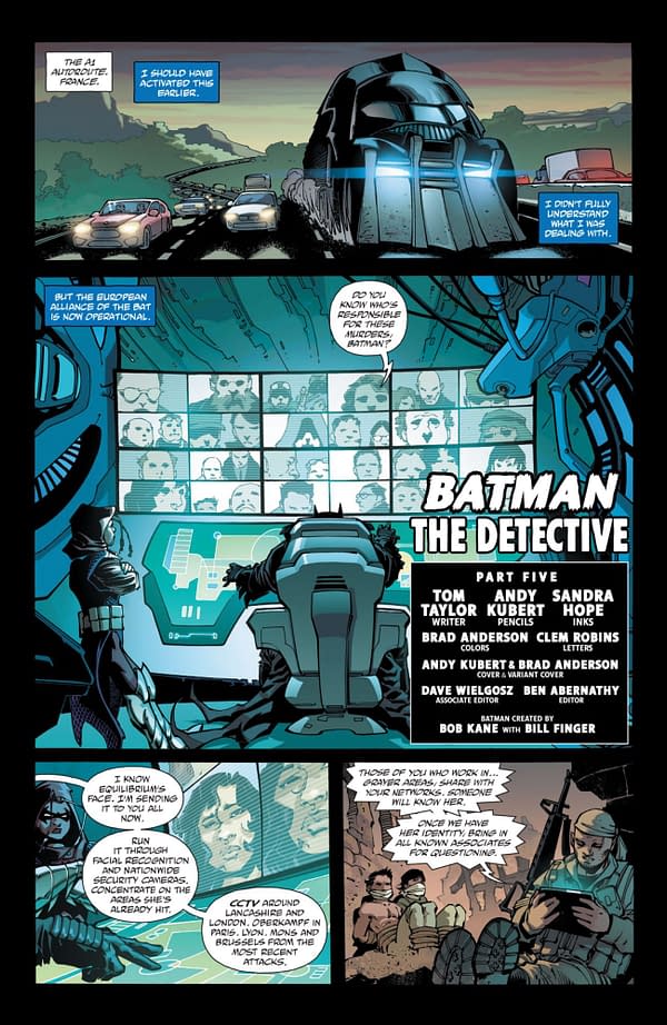 Interior preview page from BATMAN THE DETECTIVE #5 (OF 6) CVR A ANDY KUBERT