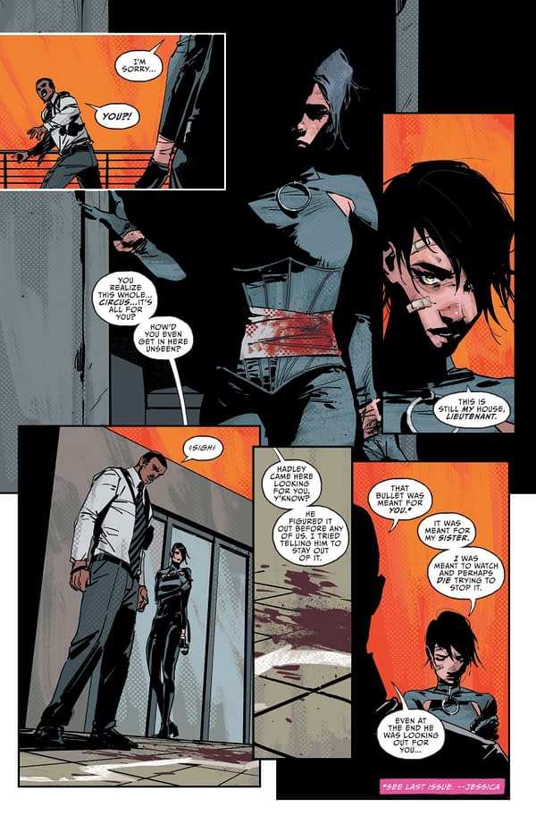 Interior preview page from CATWOMAN #35 CVR A YANICK PAQUETTE (FEAR STATE)
