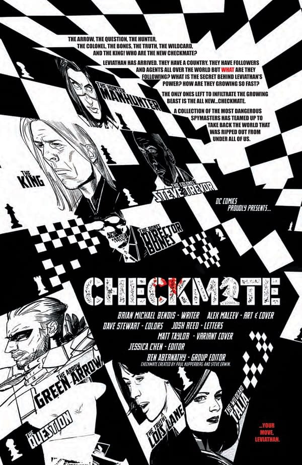 Interior preview page from CHECKMATE #4 (OF 6) CVR A ALEX MALEEV