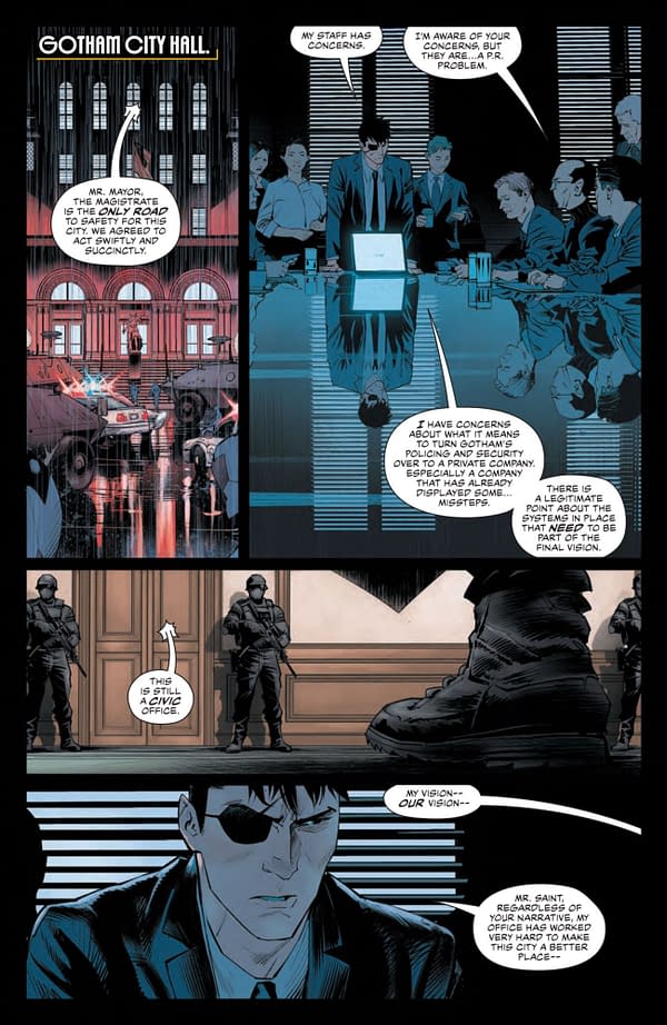 Interior preview page from DETECTIVE COMICS #1043 CVR A DAN MORA (FEAR STATE)