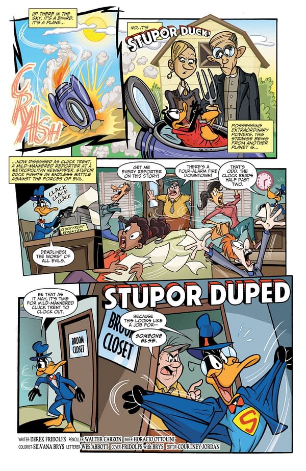 Interior preview page from LOONEY TUNES #262