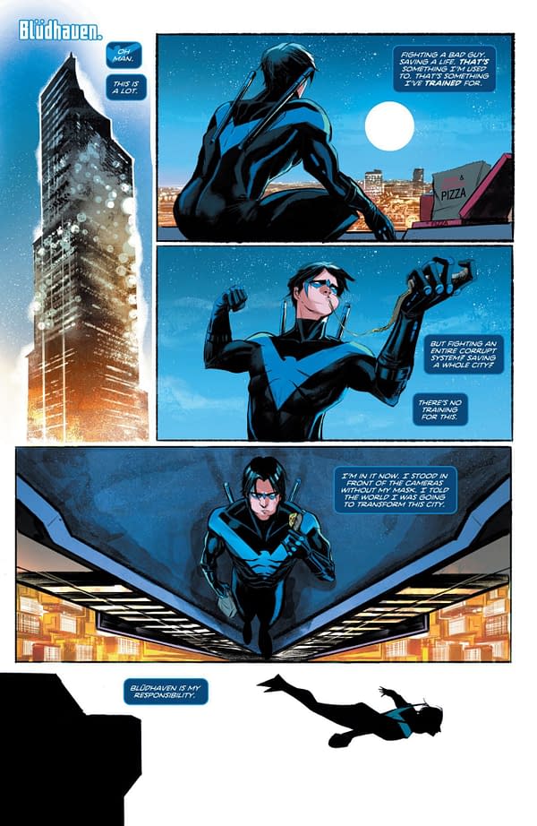 Interior preview page from NIGHTWING #84 CVR A BRUNO REDONDO (FEAR STATE)