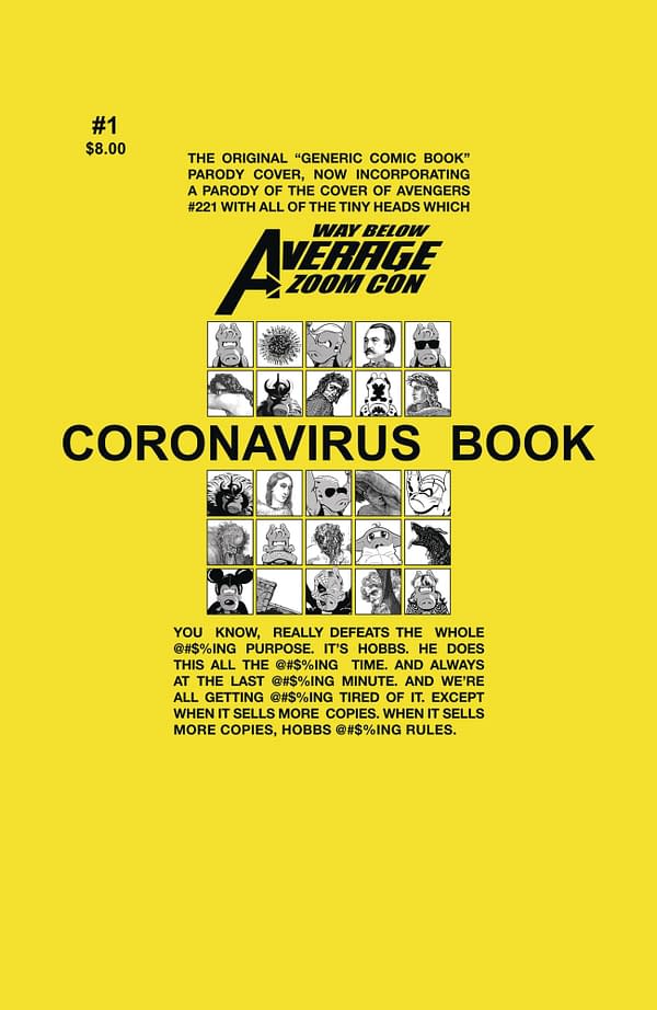 Cover image for CORONAVIRUS BOOK ONE SHOT