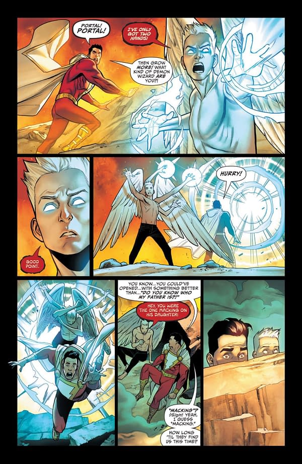 Interior preview page from SHAZAM #3 (OF 4) CVR B FICO OSSIO CARD STOCK VAR