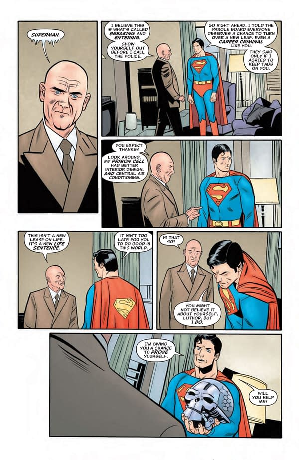 Interior preview page from SUPERMAN 78 #2 (OF 6) CVR A BEN OLIVER