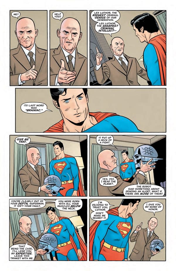 Interior preview page from SUPERMAN 78 #2 (OF 6) CVR A BEN OLIVER