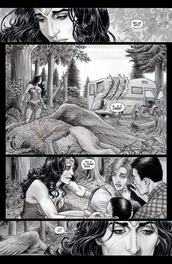 Interior preview page from WONDER WOMAN BLACK & GOLD #4 (OF 6) CVR A TULA LOTAY