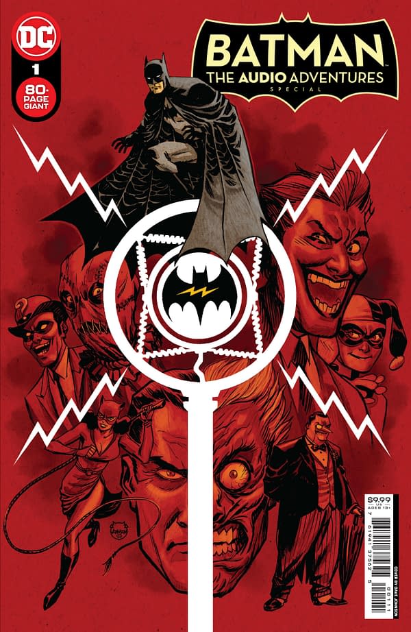 Cover image for BATMAN THE AUDIO ADVENTURES SPECIAL #1 (ONE SHOT) CVR A DAVE JOHNSON