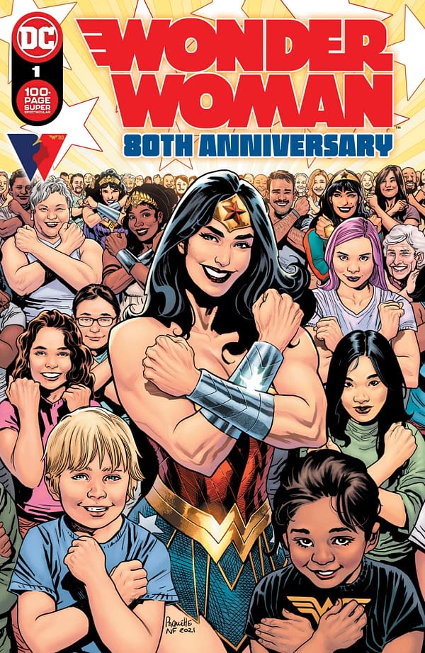 Cover image for WONDER WOMAN 80TH ANNIVERSARY 100-PAGE SUPER SPECTACULAR #1 (ONE SHOT) CVR A YANICK PAQUETTE