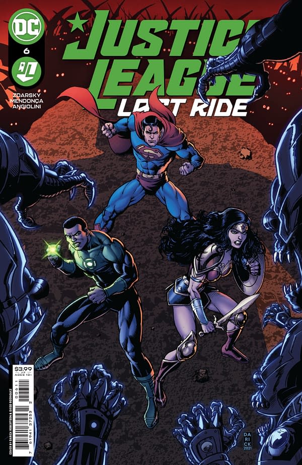 Cover image for JUSTICE LEAGUE LAST RIDE #6 (OF 7) CVR A DARICK ROBERTSON
