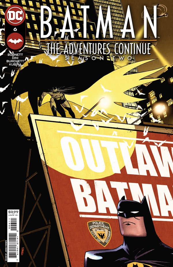 Cover image for BATMAN THE ADVENTURES CONTINUE SEASON II #6 (OF 7) CVR A JORGE FORNES