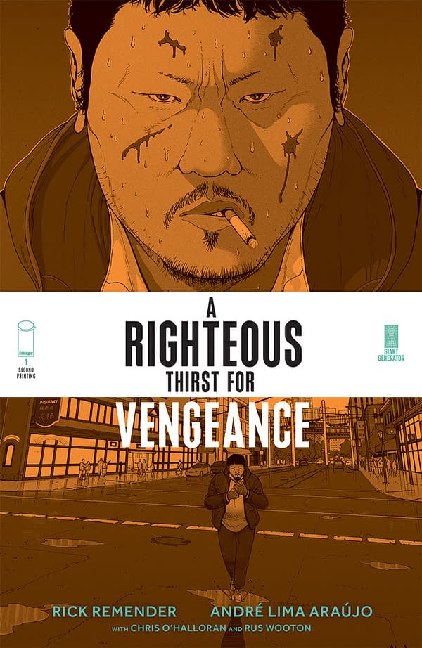 Image Announces Second Printing for A Righteous Thirst for Vengeance