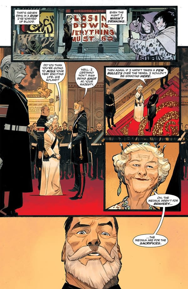 Mark Millar Writes Queen Elizabeth II In King Of Spies #1