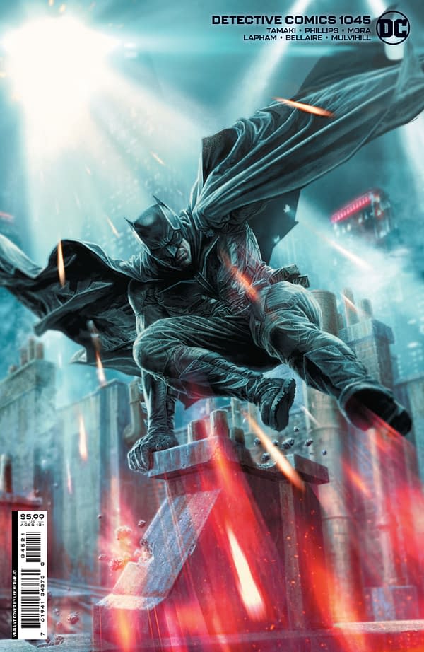 Cover image for DETECTIVE COMICS #1045 CVR B LEE BERMEJO CARD STOCK VAR (FEAR STATE)