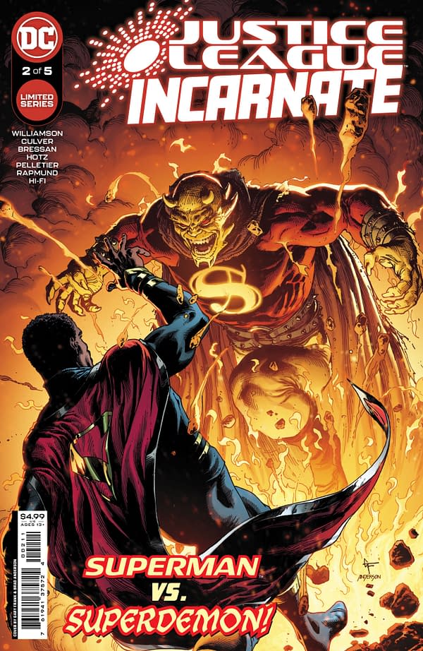 Cover image for JUSTICE LEAGUE INCARNATE #2 (OF 5) CVR A GARY FRANK