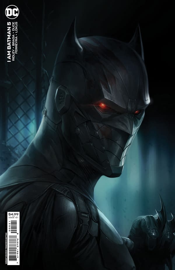 Cover image for I AM BATMAN #5 CVR B FRANCESCO MATTINA CARD STOCK VAR