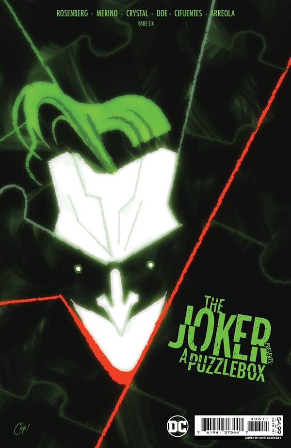 Cover image for JOKER PRESENTS A PUZZLEBOX #6 (OF 7) CVR A CHIP ZDARSKY