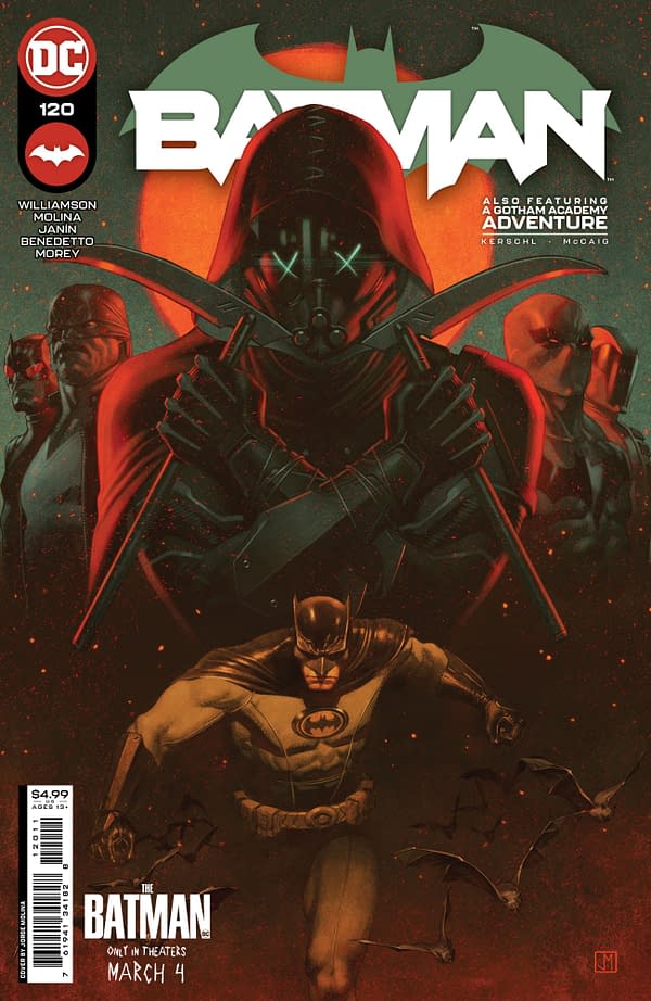 Cover image for BATMAN #120 CVR A JORGE MOLINA