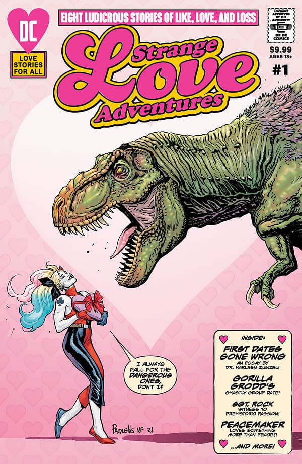 DC Comics Reveals Details, Name Change for Strange Love Adventures Valentine's Anthology