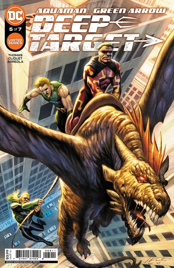 Cover image for Aquaman/Green Arrow: Deep Target #5