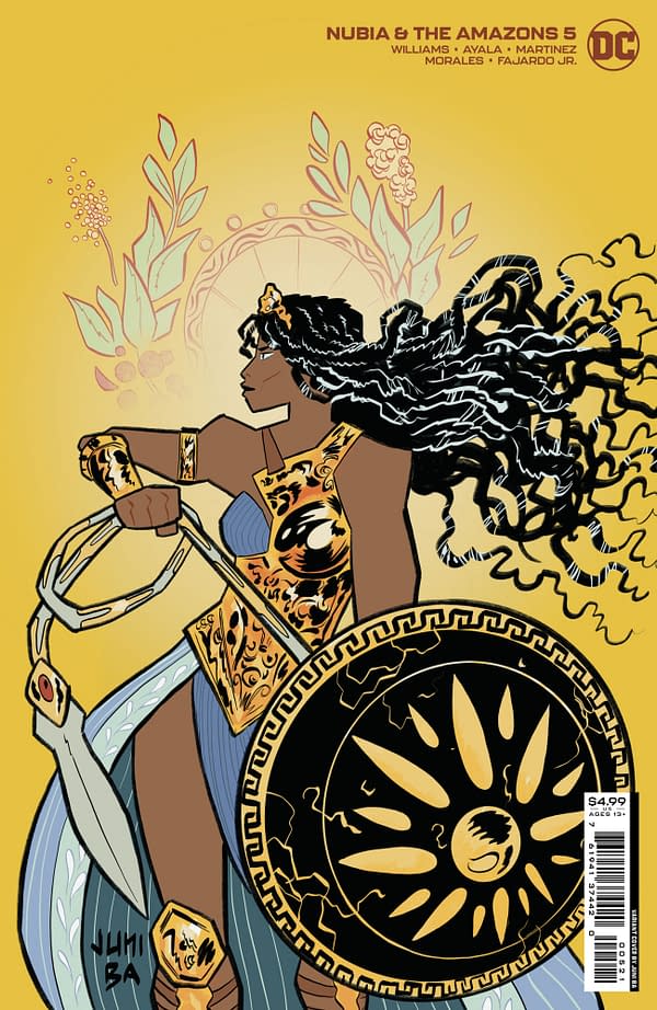 Cover image for NUBIA AND THE AMAZONS #5 (OF 6) CVR B JUNI BA CARD STOCK VAR