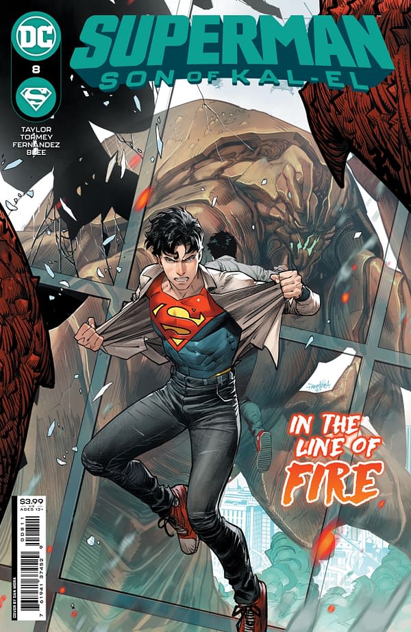 Cover image for SUPERMAN SON OF KAL-EL #8 CVR A DAN MORA