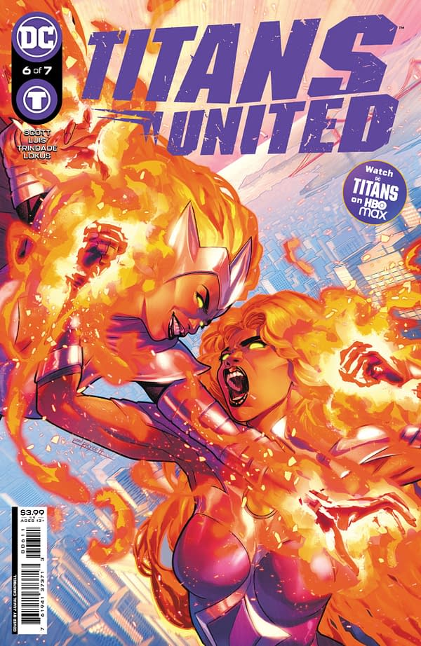 Cover image for TITANS UNITED #6 (OF 7) CVR A JAMAL CAMPBELL