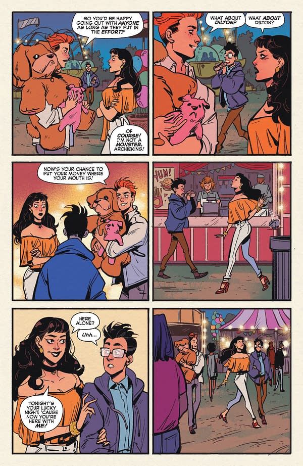 Interior preview page from Archie Love & Heartbreak Special #1