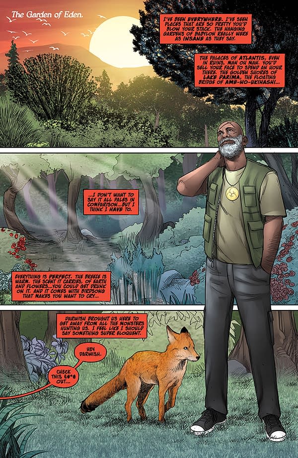 Interior preview page from Purgatori Must Die #3