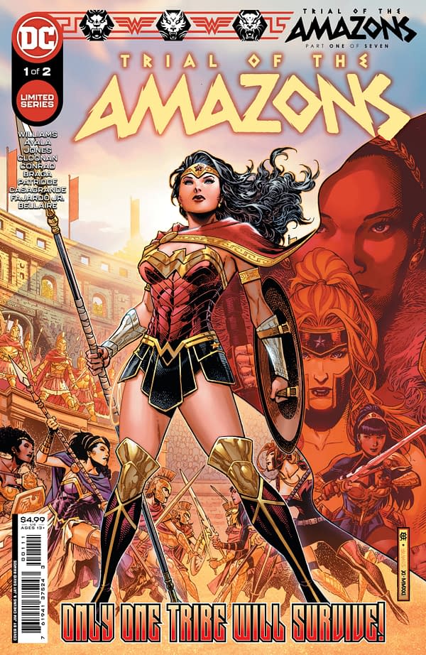 Cover image for Trial of the Amazons #1