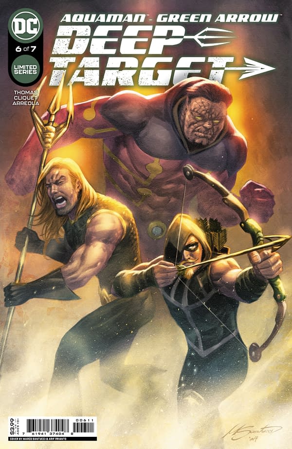 Cover image for Aquaman/Green Arrow: Deep Target #6