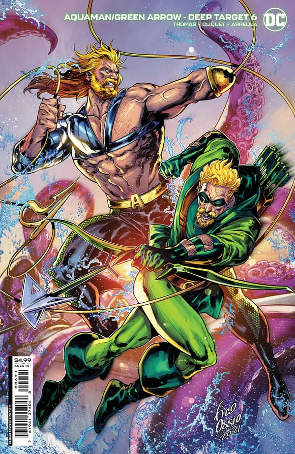 Cover image for Aquaman/Green Arrow: Deep Target #6