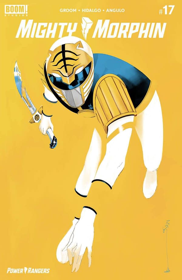 Cover image for MIGHTY MORPHIN #17 CVR F FOC REVEAL VAR MASELLIS