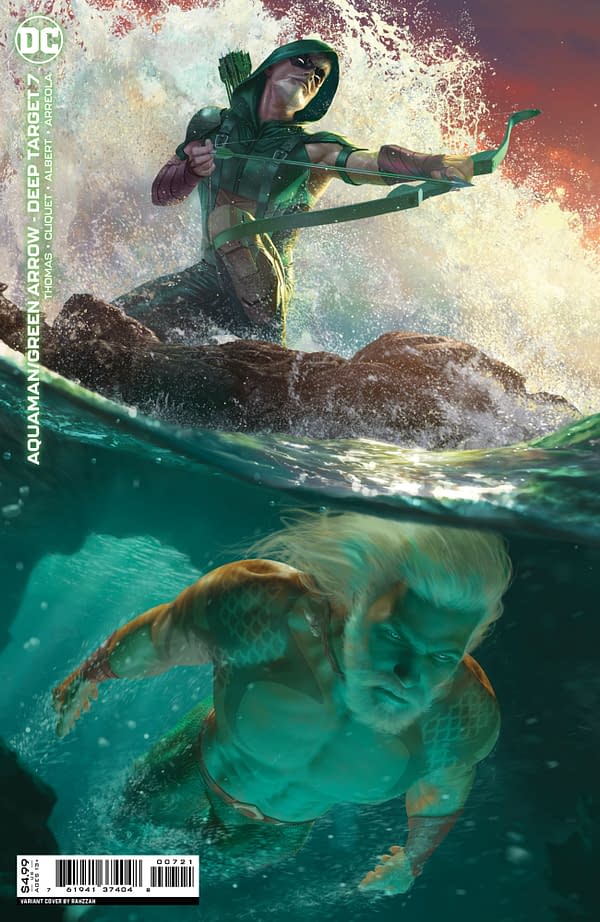 Cover image for Aquaman/Green Arrow: Deep Target #7