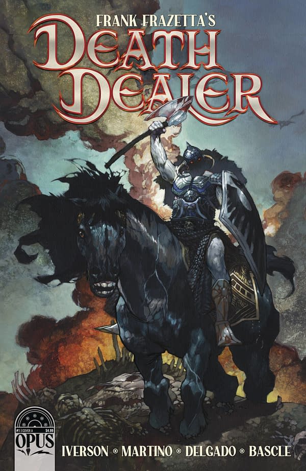 Frank Frazetta's Death Dealer #1 From New Publisher Opus Gets 30,000