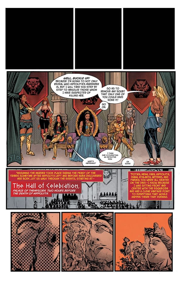 Interior preview page from Trial of the Amazons: Wonder Girl #2