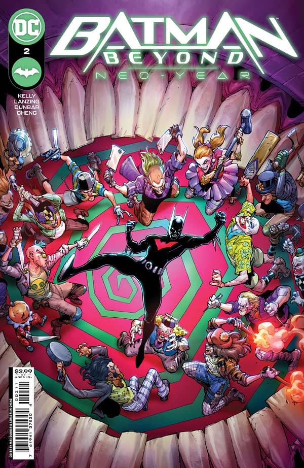 Cover image for Batman Beyond: Neo-Year #2