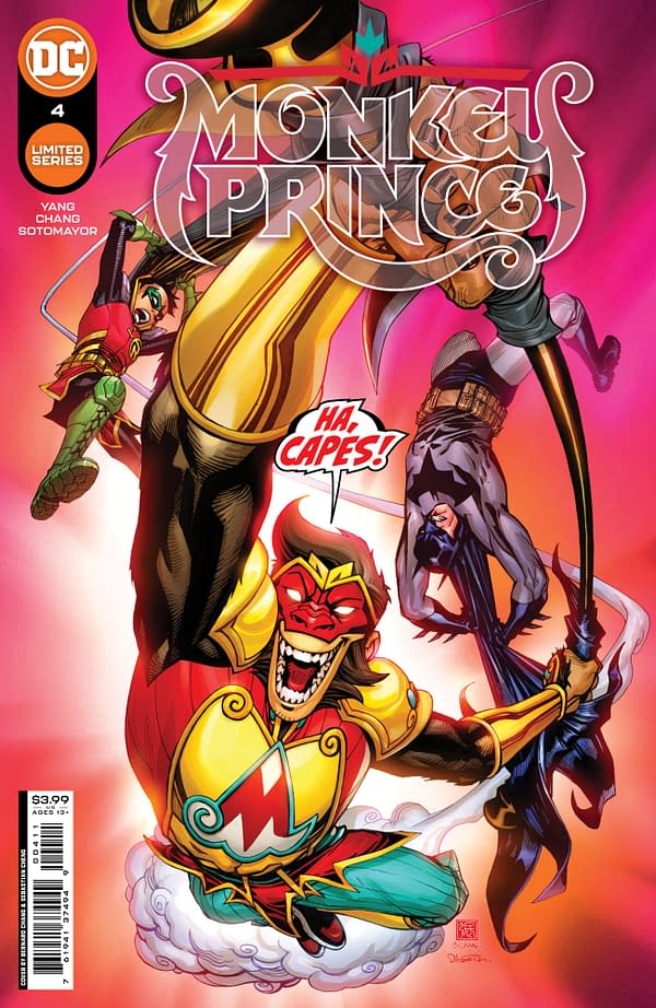 Cover image for Monkey Prince #4
