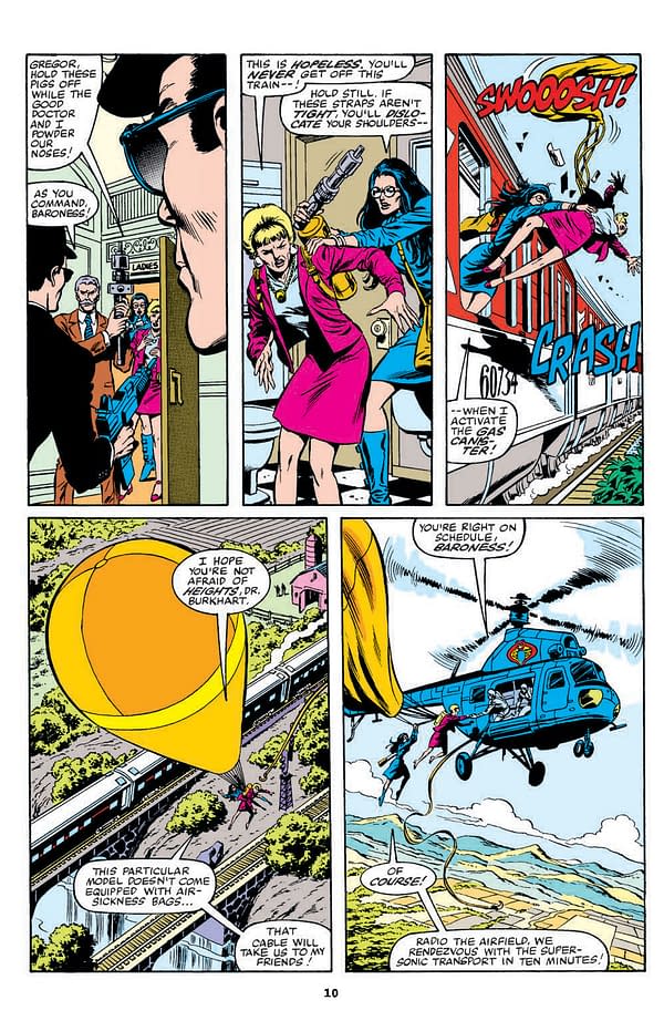 Interior preview page from G.I. Joe A Real American Hero 40th Anniversary Special