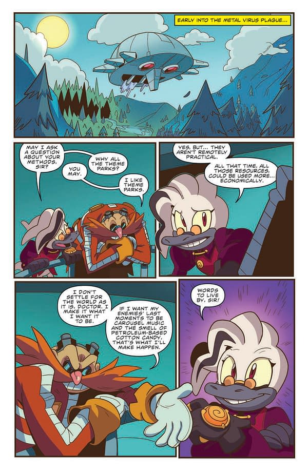 Sonic the Hedgehog: Imposter Syndrome #4 Preview: CYN