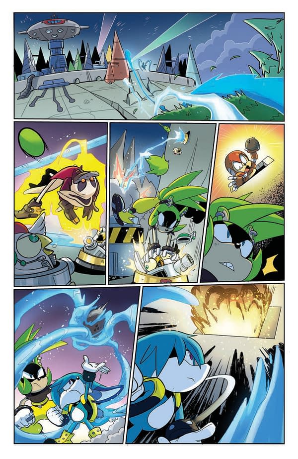 Sonic the Hedgehog: Imposter Syndrome #4 Preview: CYN