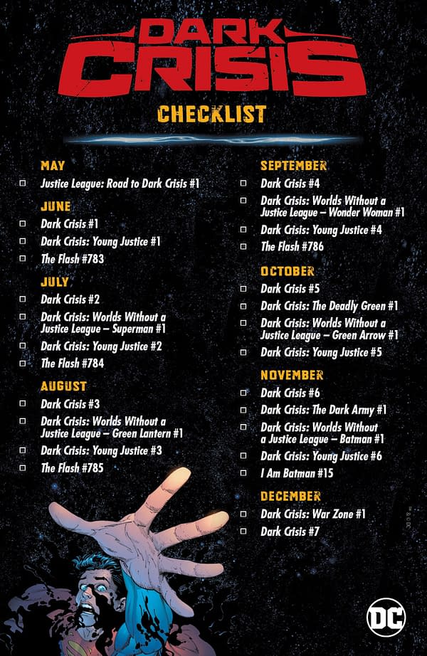 DC Comics Demands You Spend More On Dark Crisis, With New Books