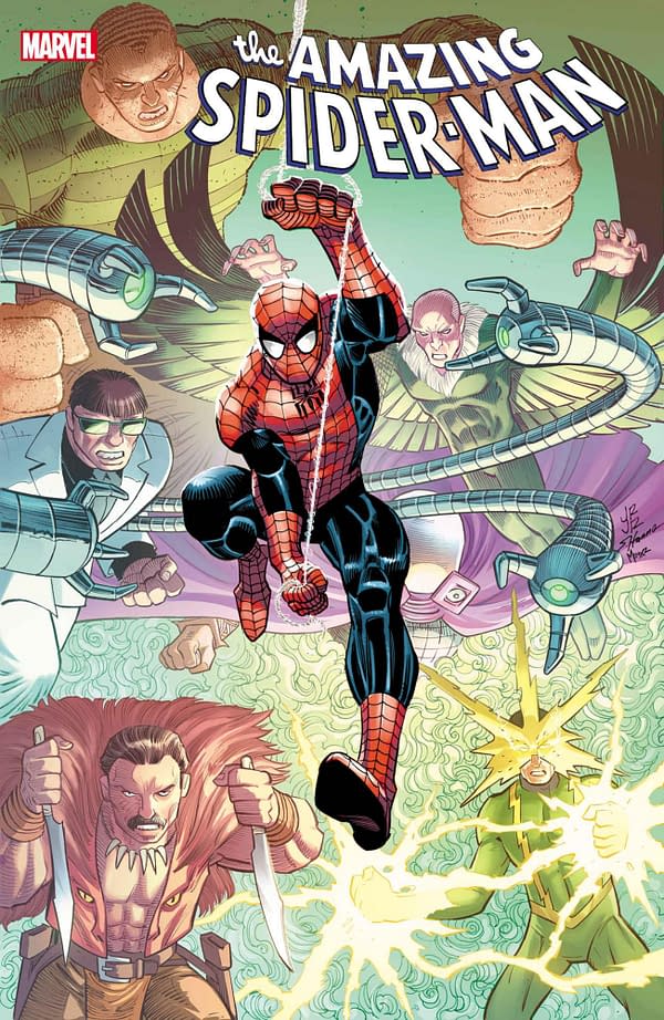 Cover image for AMAZING SPIDER-MAN #6 DAVID LOPEZ COVER